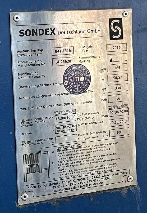 Used Škoda Steam Turbine