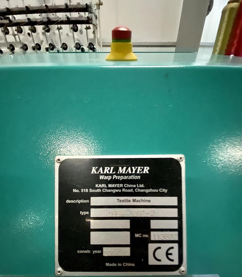 Used KARL MAYER