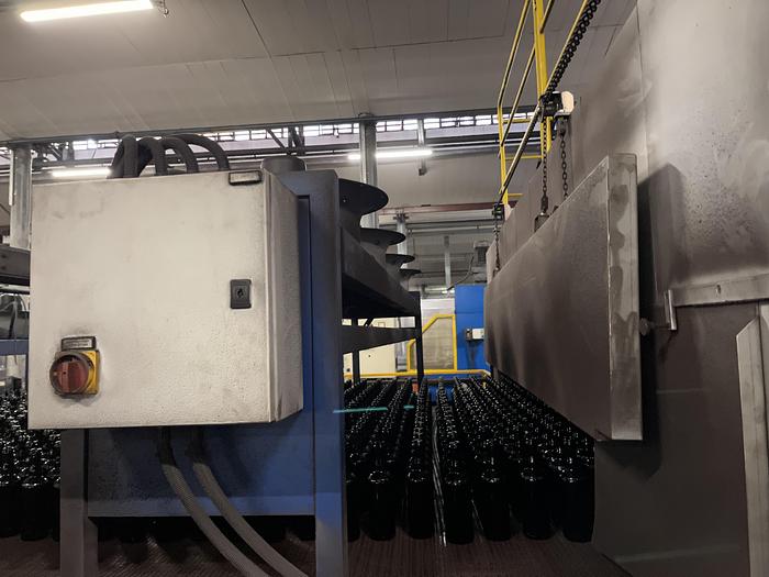 Used EMHART IS10 - EF 6 1/4 '' DG LH Hotend glass production line