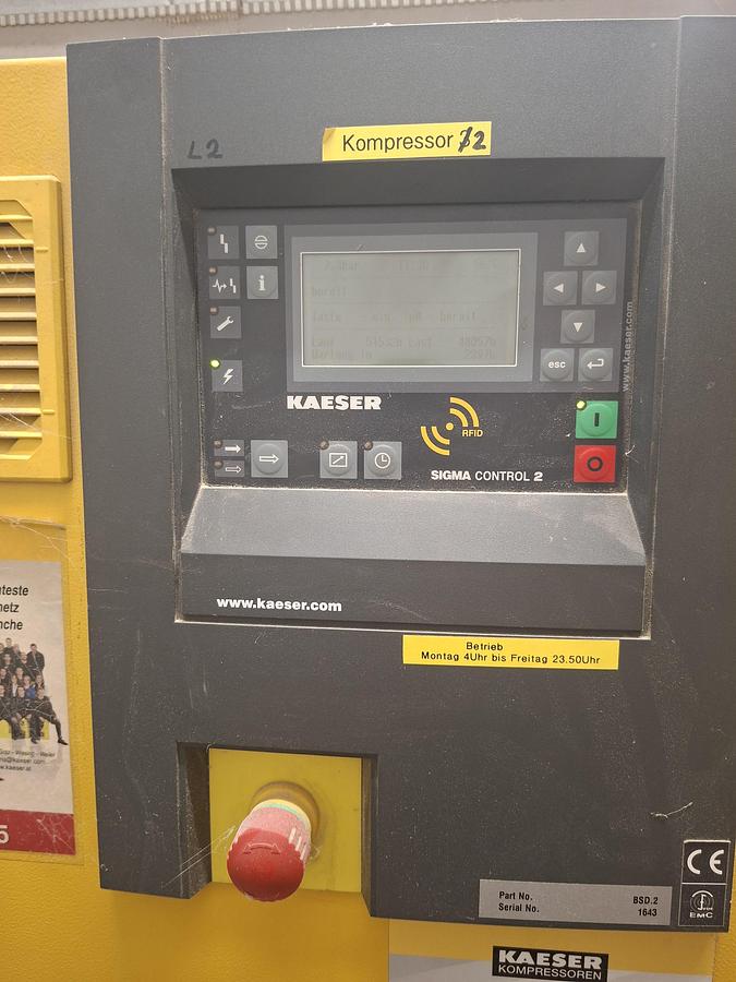Used 2012 KAESER BSD 72 SFC