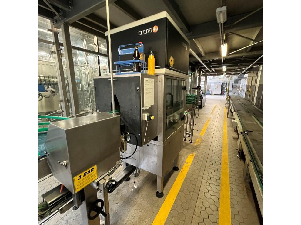 Used KHS Aseptic PET Bottling Line for Juices