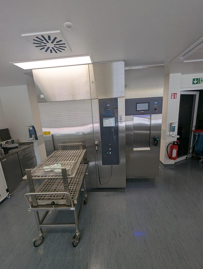 Used 2010 MMM Selectomat PL 669-2 H L Sterillizer + 2008 Miele PG 8528