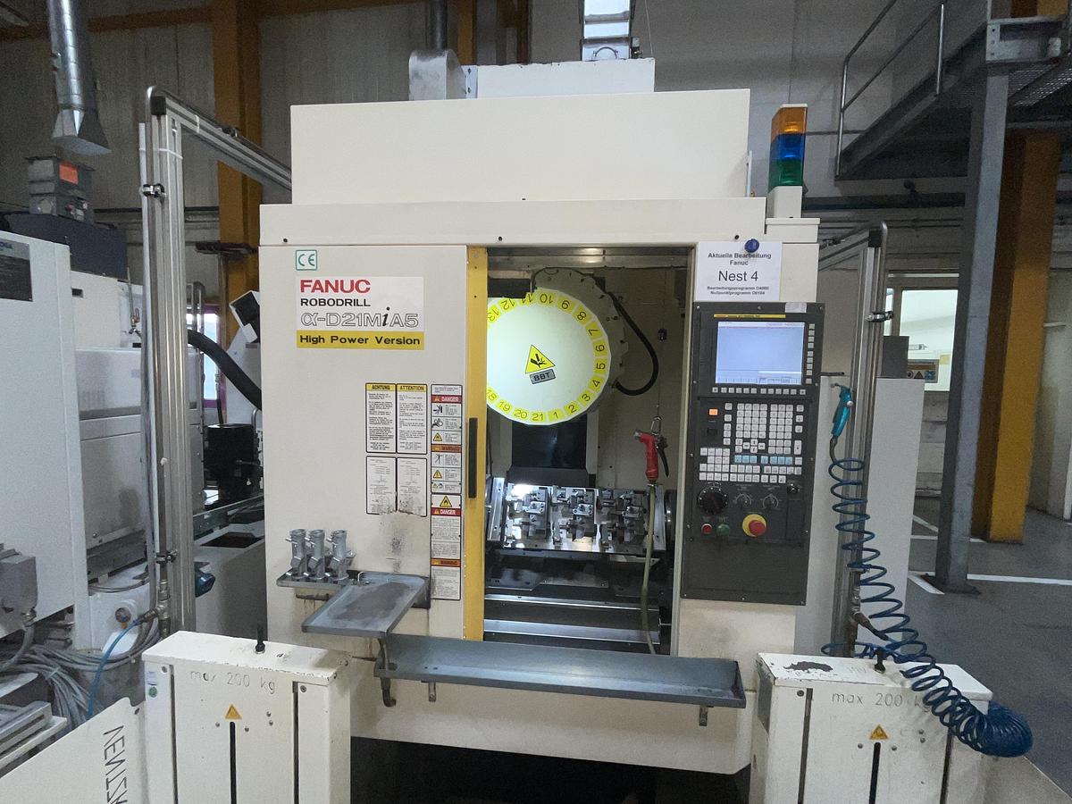 Used 2015 Fanuc  Robodrill Alpha--D21MiA5
