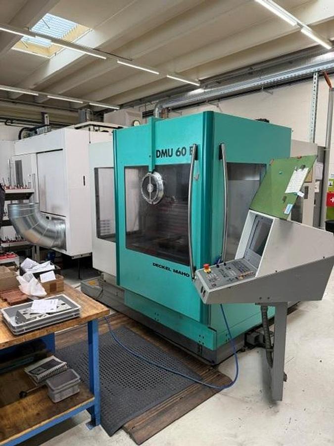 Used 1999 Deckel Maho DMU 60 E Vertical 3-axis CNC Milling Machine