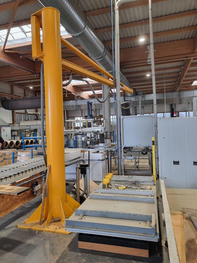 Used 2017 Weinig Profirip 450 M Board Cutting Line