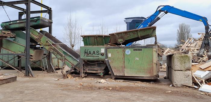 Used 2004 plant for waste wood processing
