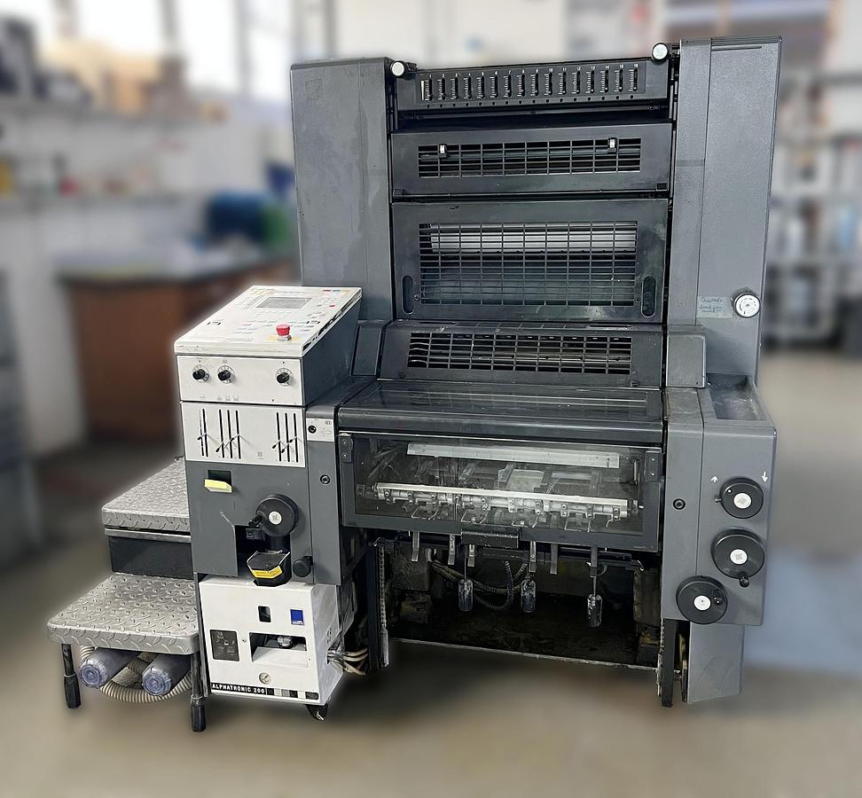 Used 1998 Heidelberg Speedmaster SM 52-2 Two-Color Offset Press