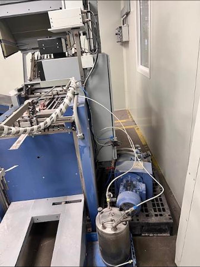 Used Complete Booklet Production Line for Sale - MBO Folding Machine, Bograma Punching Unit and Herzog+Heymann Delivery