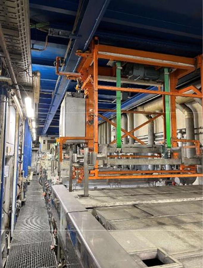 Used 2003 Heiche Complete Aluminium Surface Treatment Line