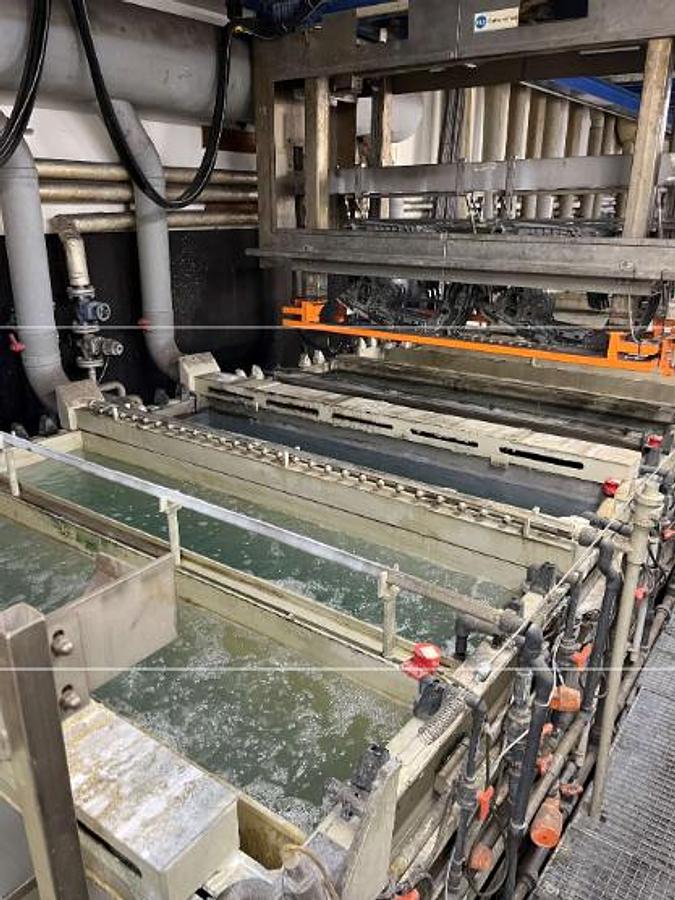 Used 2003 Heiche Complete Aluminium Surface Treatment Line