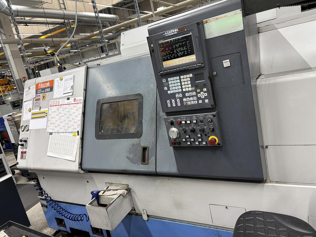 Used 2000 Mazak Super Quick Turn 250 CNC Lathe