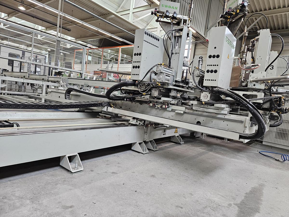 Used Urban Production line for PVC/plastic windows