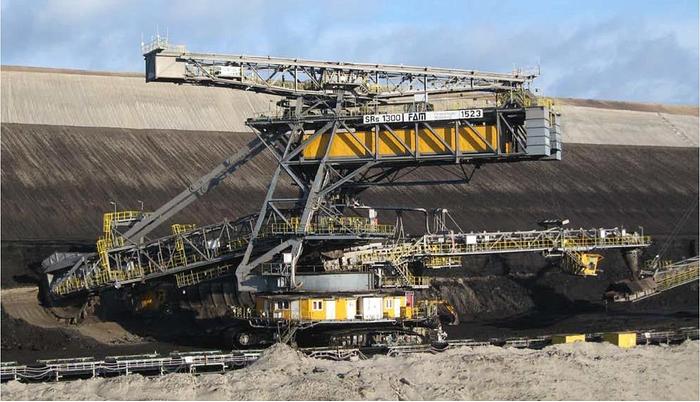 Used 1978 VEB Schwermaschinenbau „Georgi Dimitroff“ Bucked Wheel Excavator SRs 1300