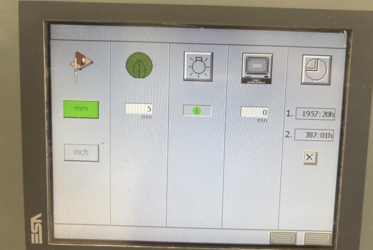 Used 2015 Butfering/Weeke SWT 335 QCH