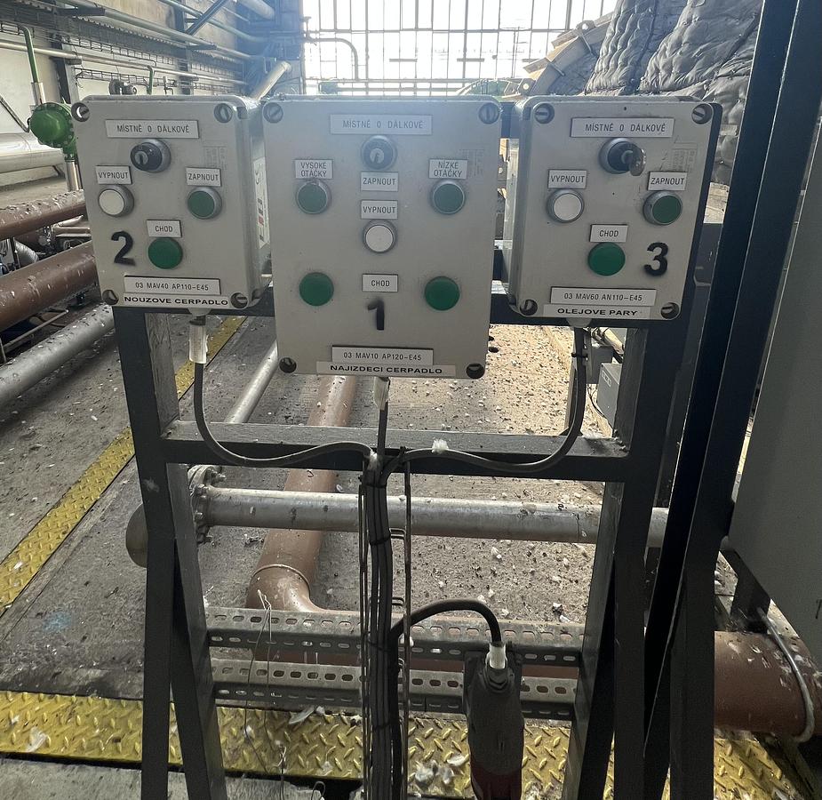 Used Škoda Steam Turbine