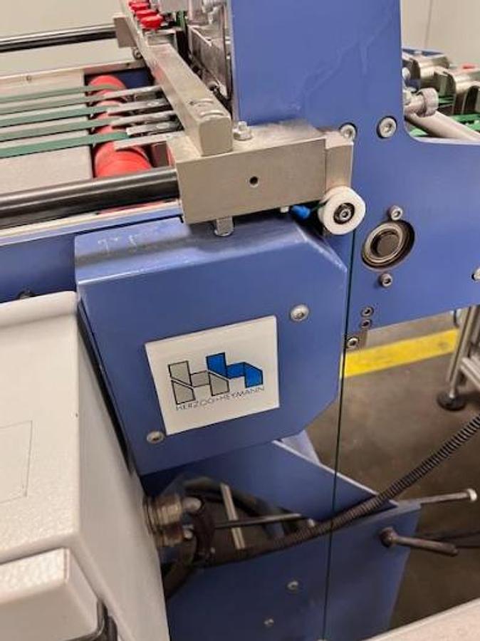 Used Complete Booklet Production Line for Sale - MBO Folding Machine, Bograma Punching Unit and Herzog+Heymann Delivery
