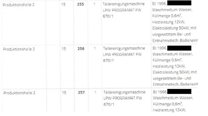 Used 1996 LPW PROGRAMAT