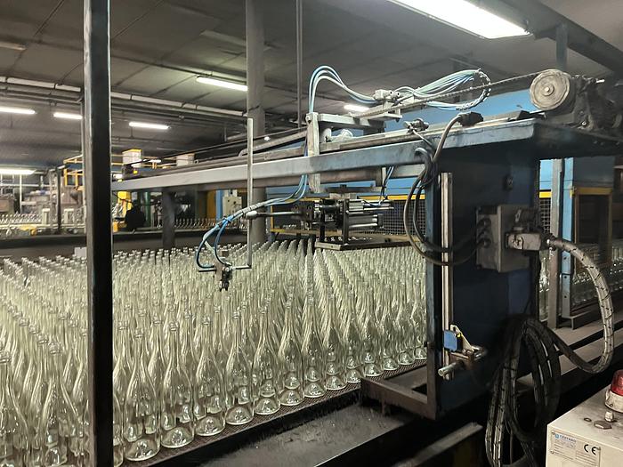 Used EMHART IS10 - EF 5 1/2 '' DG LH Hotend glass production line