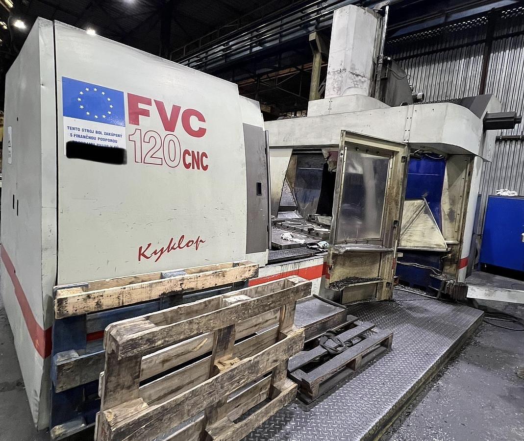 Used TYC FVC 120 CNC