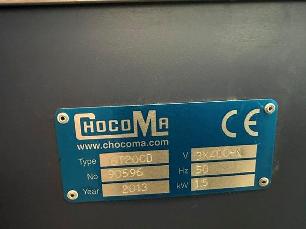 Used 2013 Chocoma 6 T 20 CD Chocolate Tempering Machine