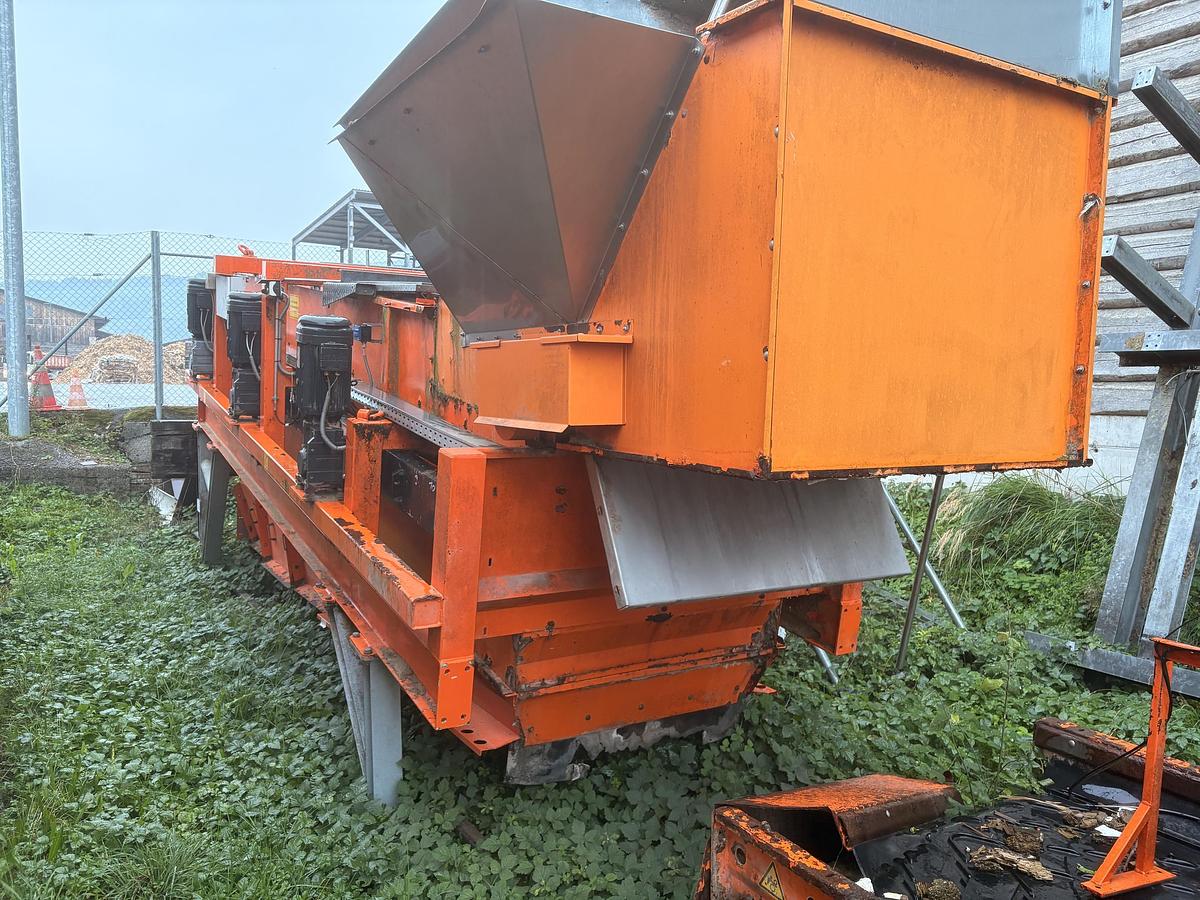 Used 2012 Komptech Multistar 2-SE Stationary Star Screen – Complete Screening Plant with Conveyors, Walkways and Steinert Magnet