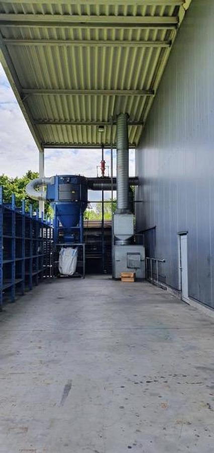 Used Used Complete Shredding and Processing Plant for Toner Cartridges and Electronic Waste 