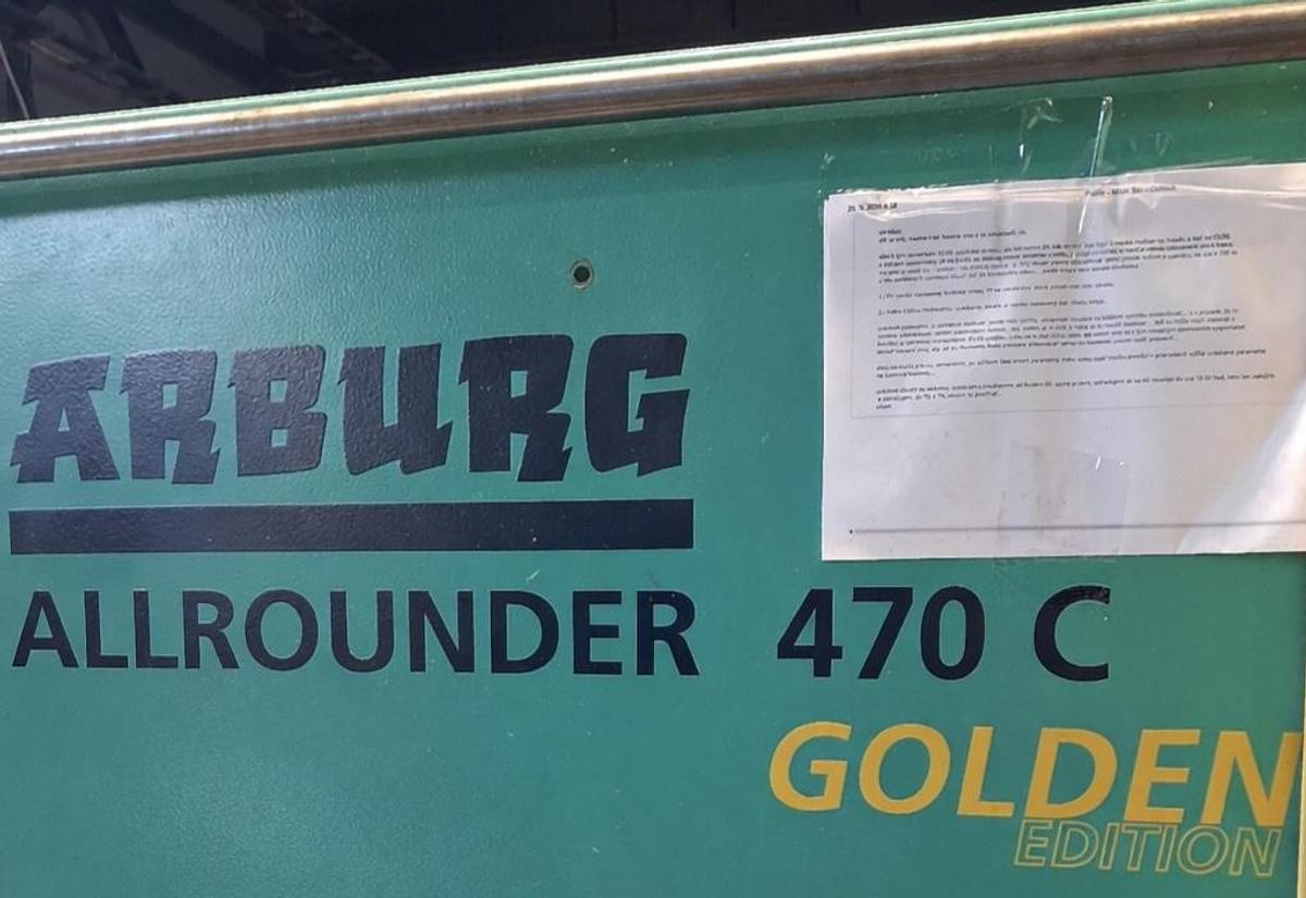 Used 2006 ARBURG ALLROUNDER 470 C GOLDEN EDITION