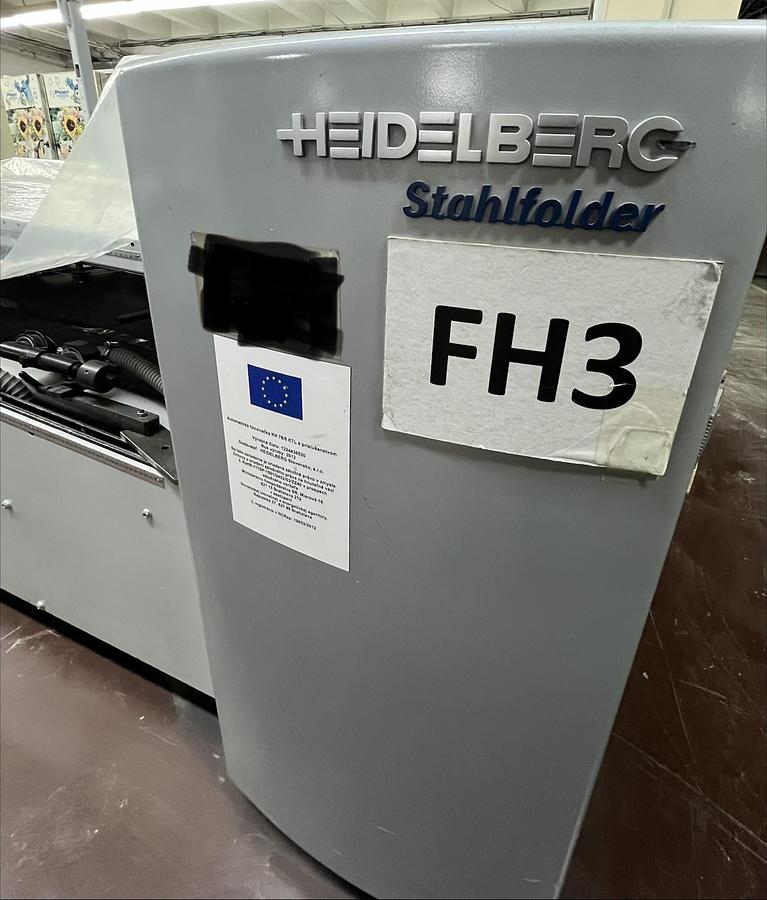 Used 2012 Heidelberg Stahlfolder