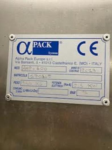 Used 2019 Alpha Pack AHP 400