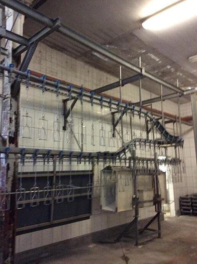 Used slaughterhouse 3500 birds/hour