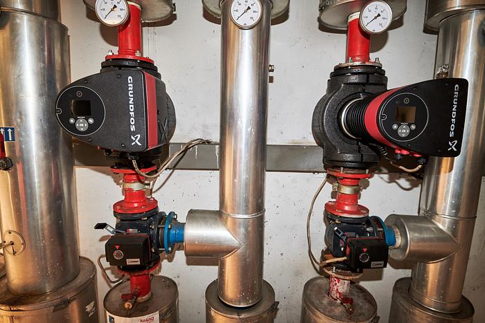 Used 1999 Max Weishaupt Industrial heating plant