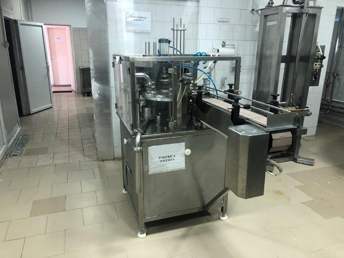 Used Small Dairy line - 2.000 L milk per hour