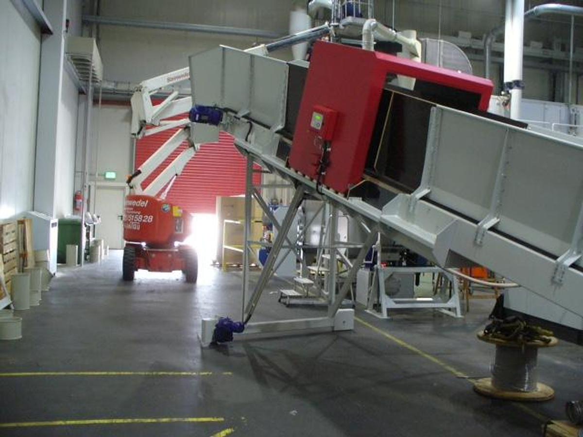 Used - Two-Stage Plastic Shredding and Granulation System