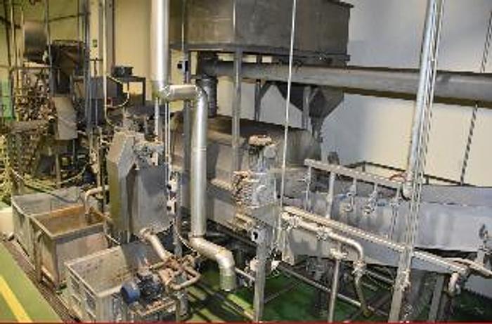 Used CHIPS LINE 420 Kg/h