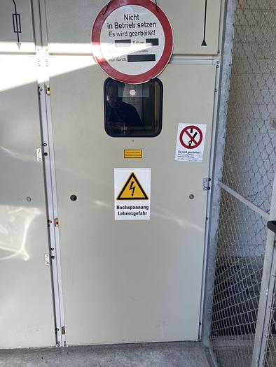 Used 2 transformers and 3 connection cabinets