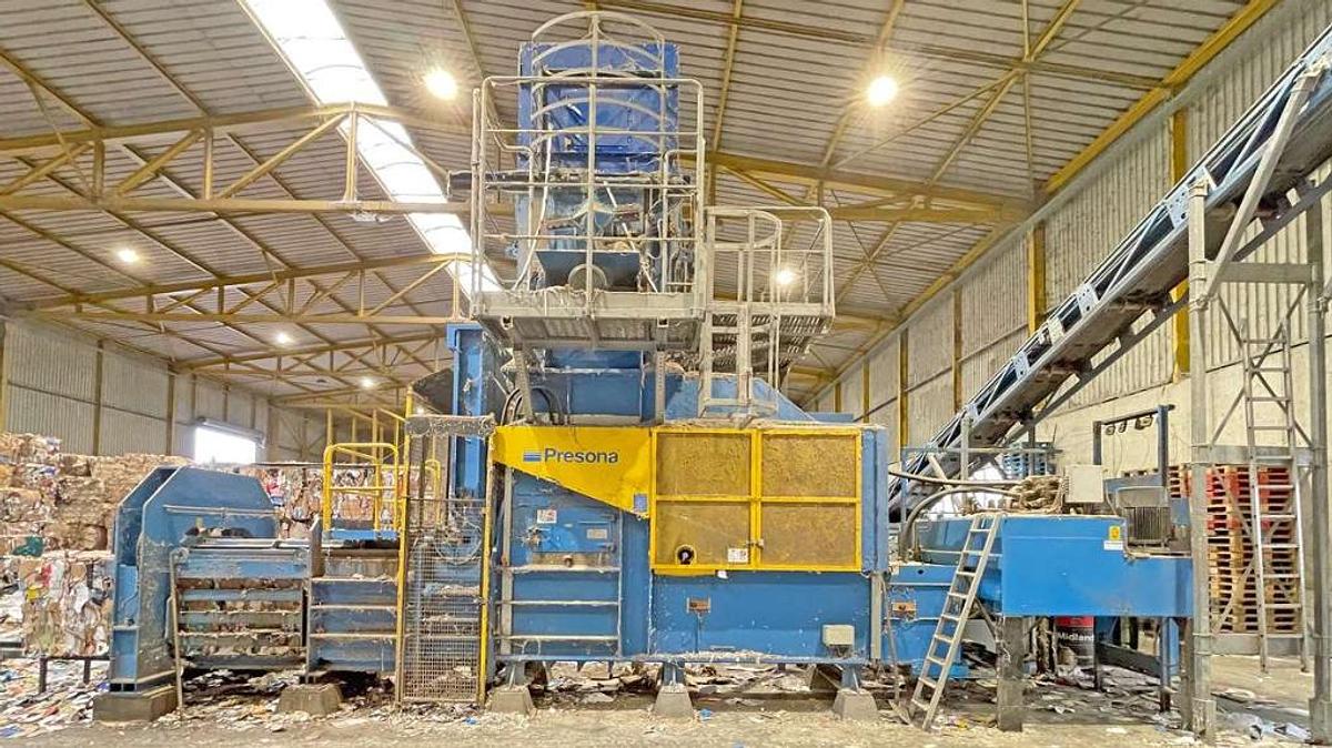 Used  2008  Presona LP100 CH2S Bailing Press 