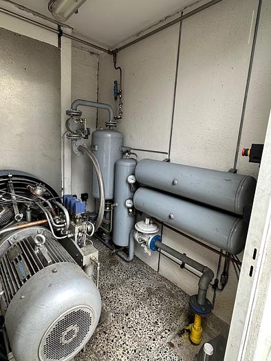 Used natural gas filling station