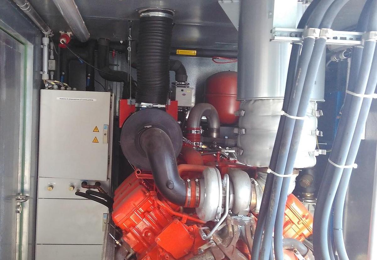 2009 Wurz Energy 340 CHP (Combined Heat and Power) Diesel Generator Set
