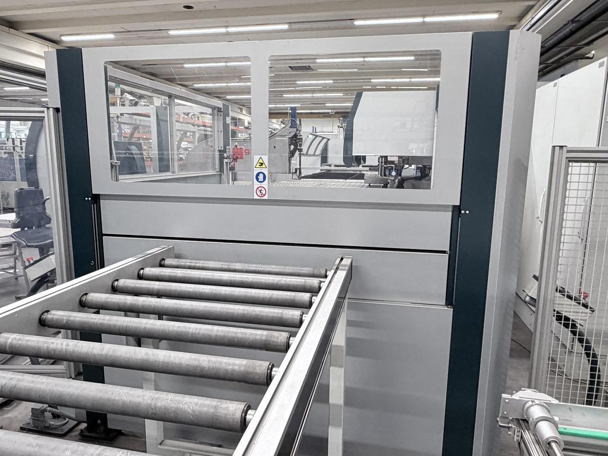 Used Dalcos Coil Punching and Bending line with Salvagnini P4-1916 Bending Center