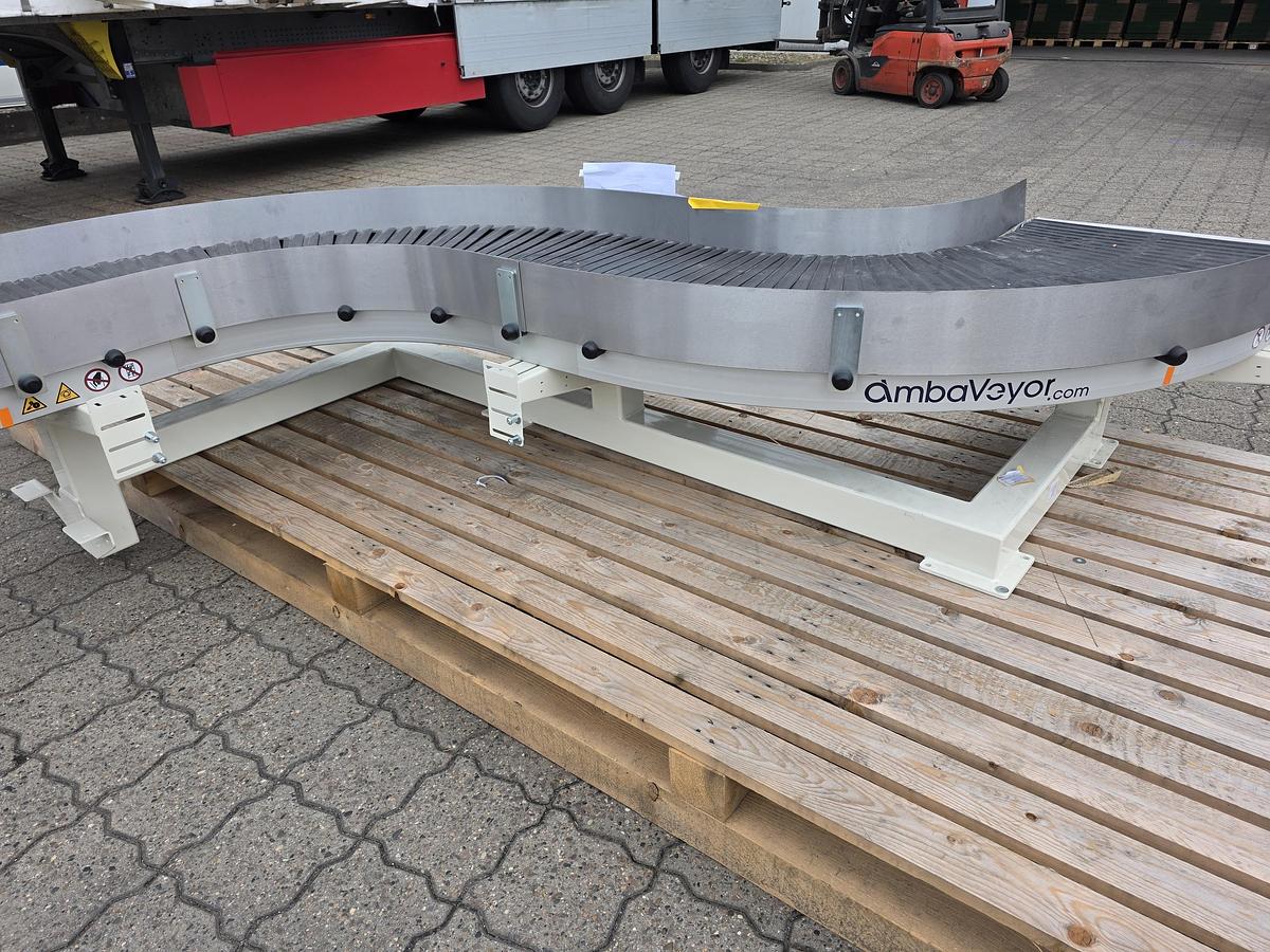 Used SYMACH S03 S-Curve Belt Conveyor