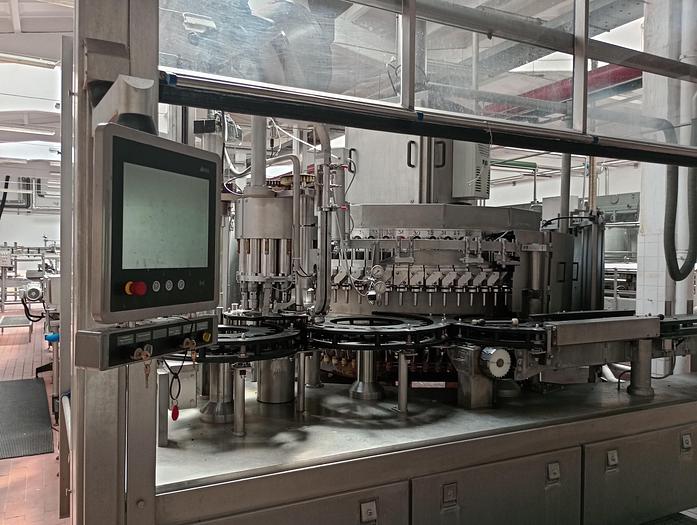 Used BOTTLE FILLING LINE 24.000 bottles/hour