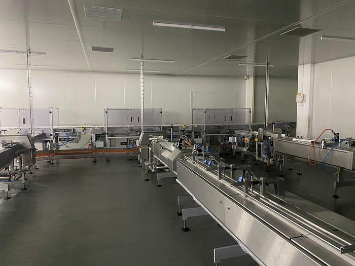 Used Sollich automatic line for granola bars