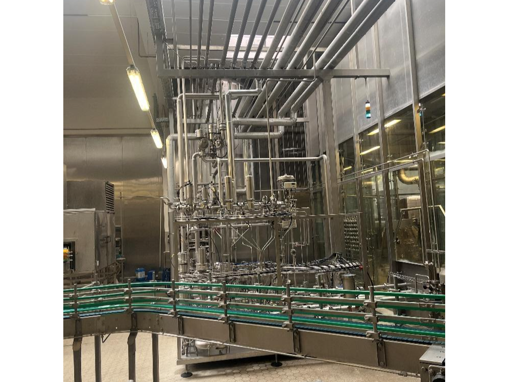 Used KHS Aseptic PET Bottling Line for Juices