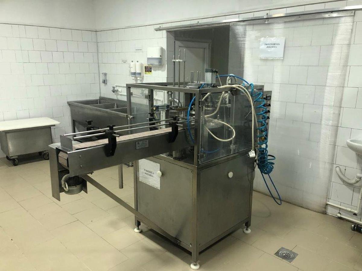 Used Small Dairy line - 2.000 L milk per hour