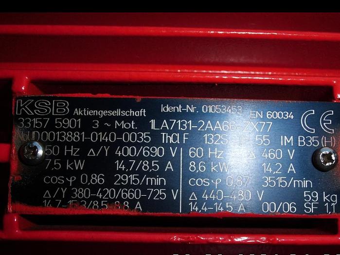 Used 4x pieces centrifugal pumps