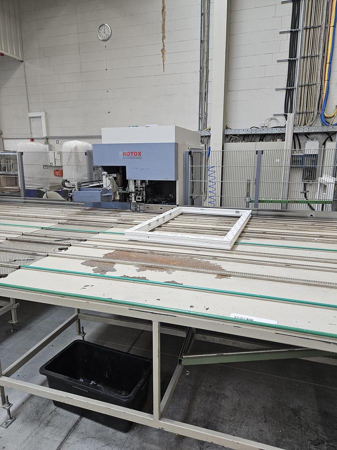Used Schüco Production line for PVC/plastic windows
