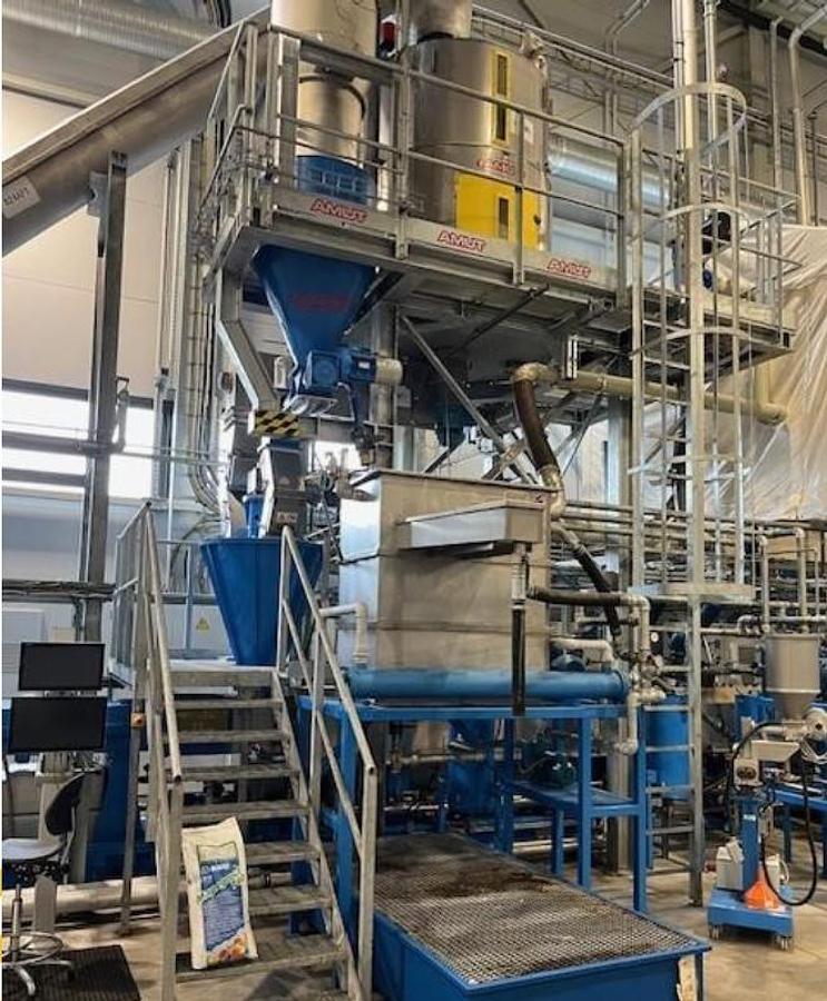 Used Plastic Washing and Extrusion Line