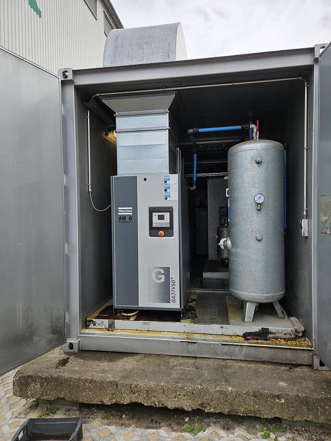 Used Airco Nitrogen container