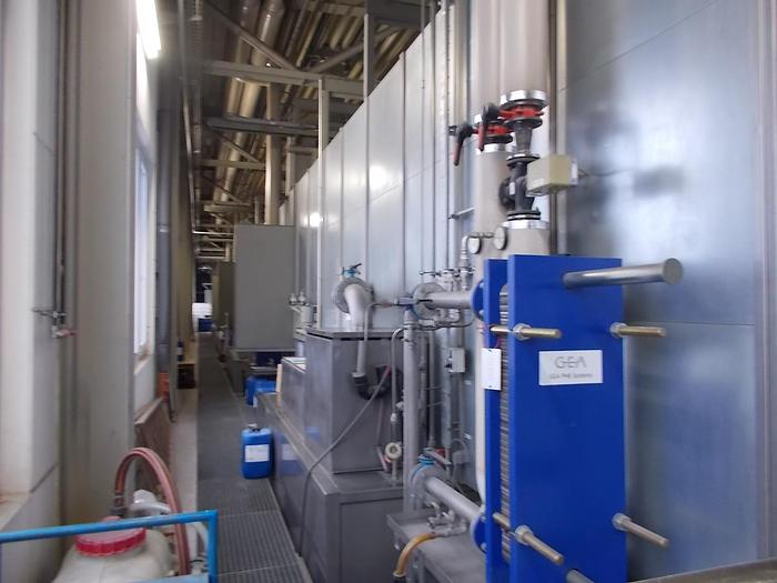 Used Leutenegger and Frei Complete powder coating line