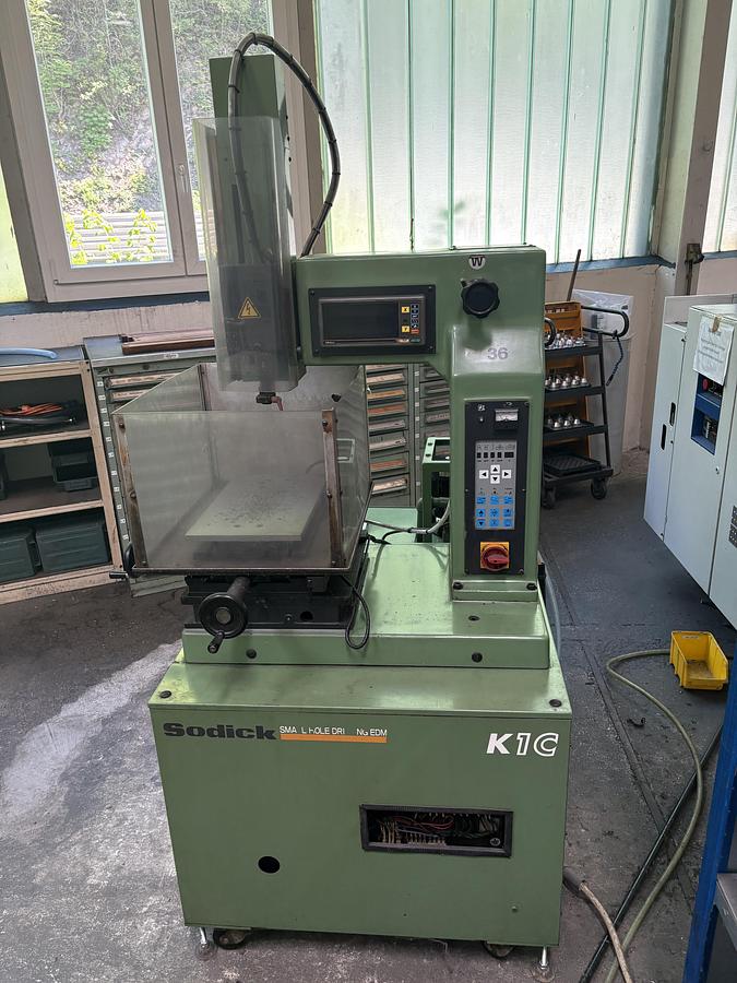 Used 2000 Sodick K1CS-M792 Starting Hole Drilling Machine